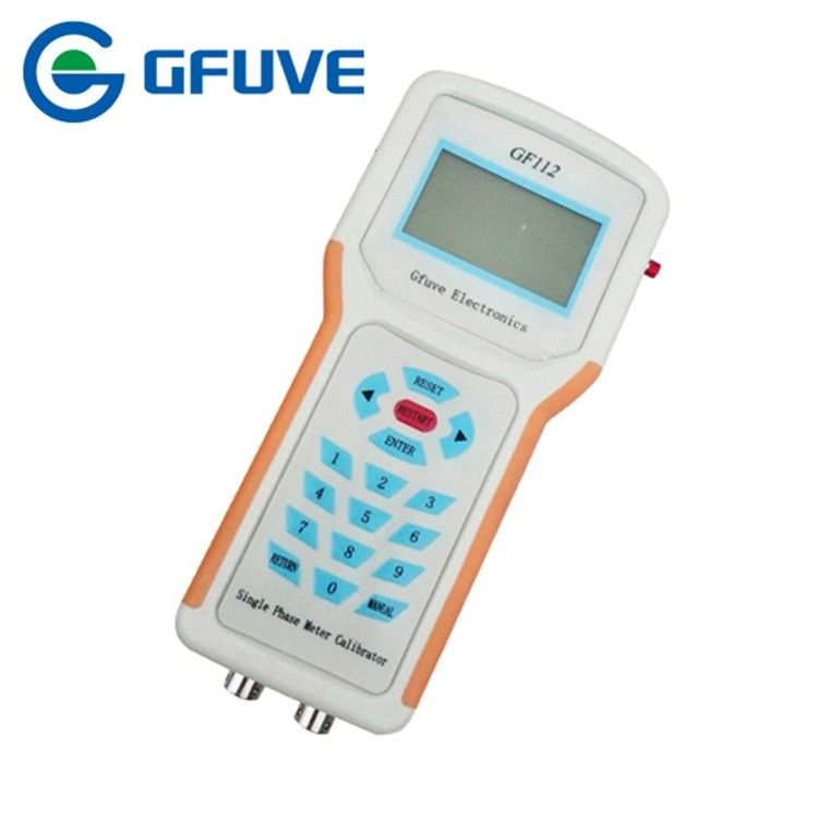 GF112 Portable Electric Meter Calibration Single Phase LCD Color Display Electric Meter Tester